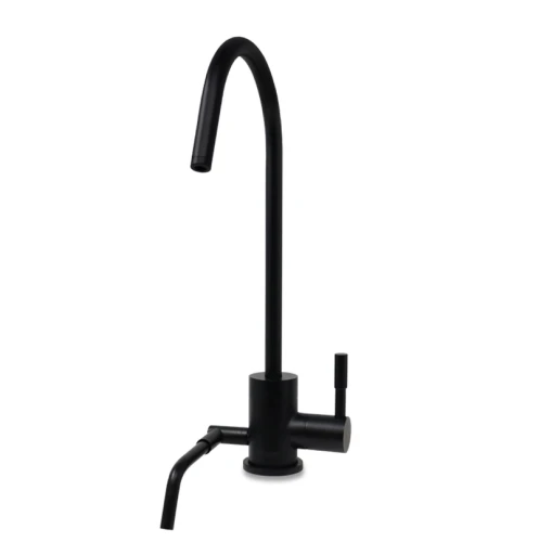 Four-way faucet ATOM 007 Black 3/8"