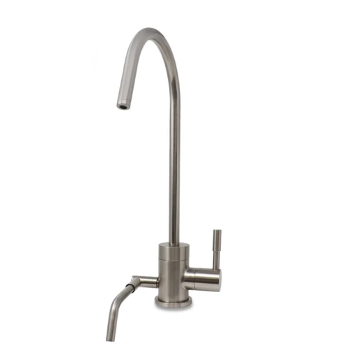 Four-way faucet ATOM 007 Satin 3/8"