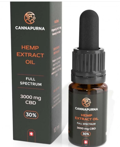 CBD hemp oil 30% full spectrum (10ml)