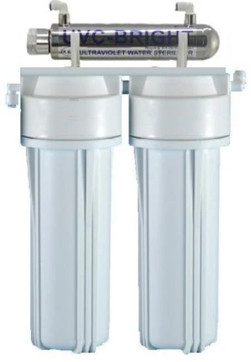 Filter 10"x 2.5"x 3/8" 5mi/Carbon/UV 2GMP