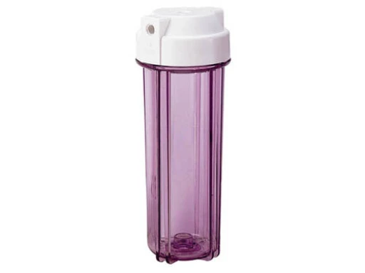 Transparent water filter 10"/2.5"/1/4"