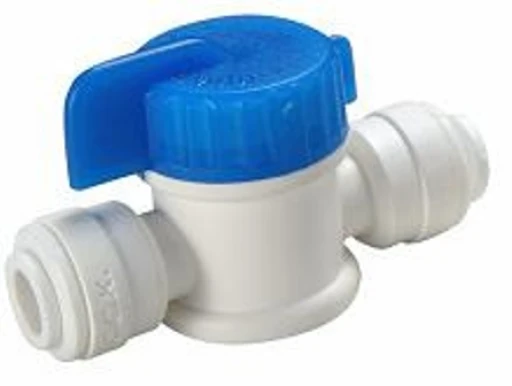 Plastic ball valve 1/4" QUICK