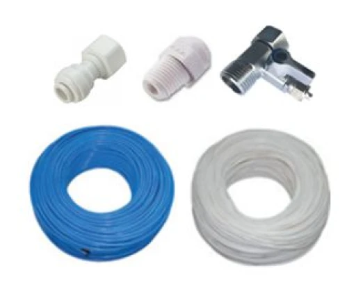 Connection material to the battery, four-way 1/4"