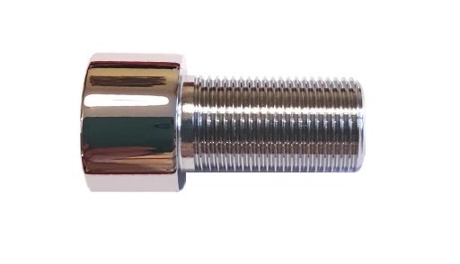 Short grommet chrome 3/8"/1/2"