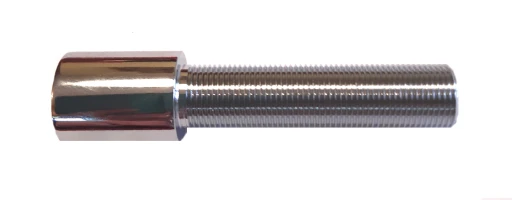 Outlet grommet chrome 3/8"/10mm