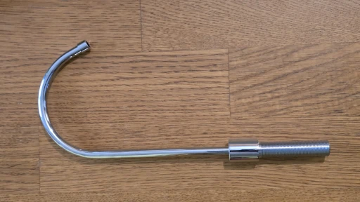 Outlet grommet chrome 3/8"/10mm