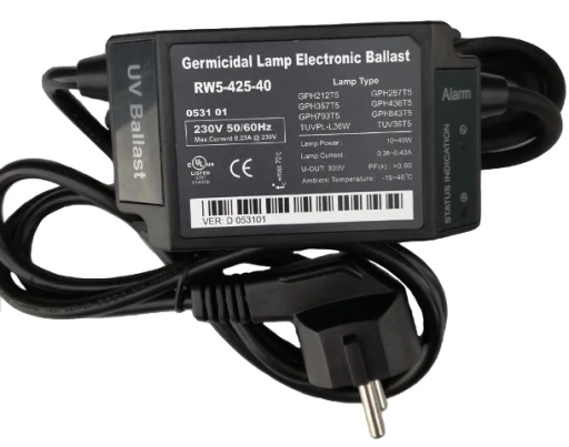 Source for UV 6-12 GPD 220V/21-40 WATT allarm