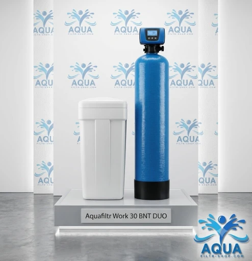 Aquafiltr změkčovač vody Work 30 BNT DUO – profesionální systém úpravy vody pro přímé  pití a vaření po filtraci