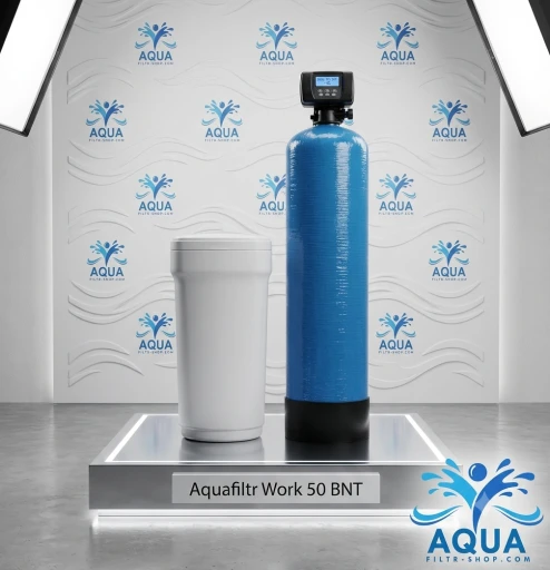 Aquafiltr změkčovač vody Work 50 BNT DUO – profesionální systém úpravy vody pro přímé pití a vaření po filtraci